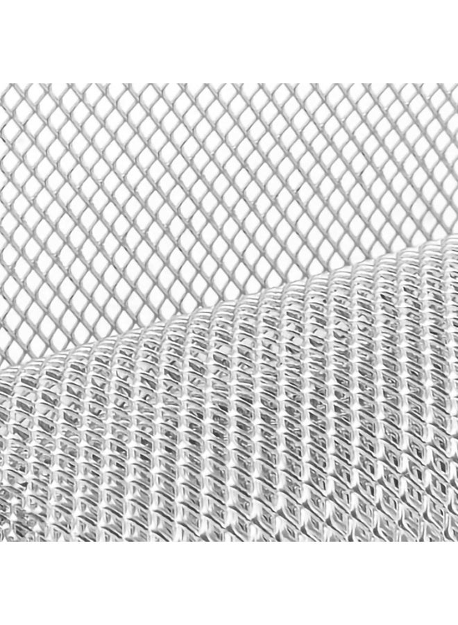 Gutter protection net gutter protection, gutter blade protection net, aluminum 5-inch x 16.4-foot blade filter gutter protection roller, gutter cover net, rainwater ditch, gutter net (1 roll) - Image 3